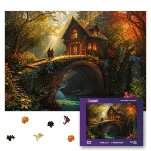 Пазл «Шёпот леса» — деревянный фигурный пазл FairyTale