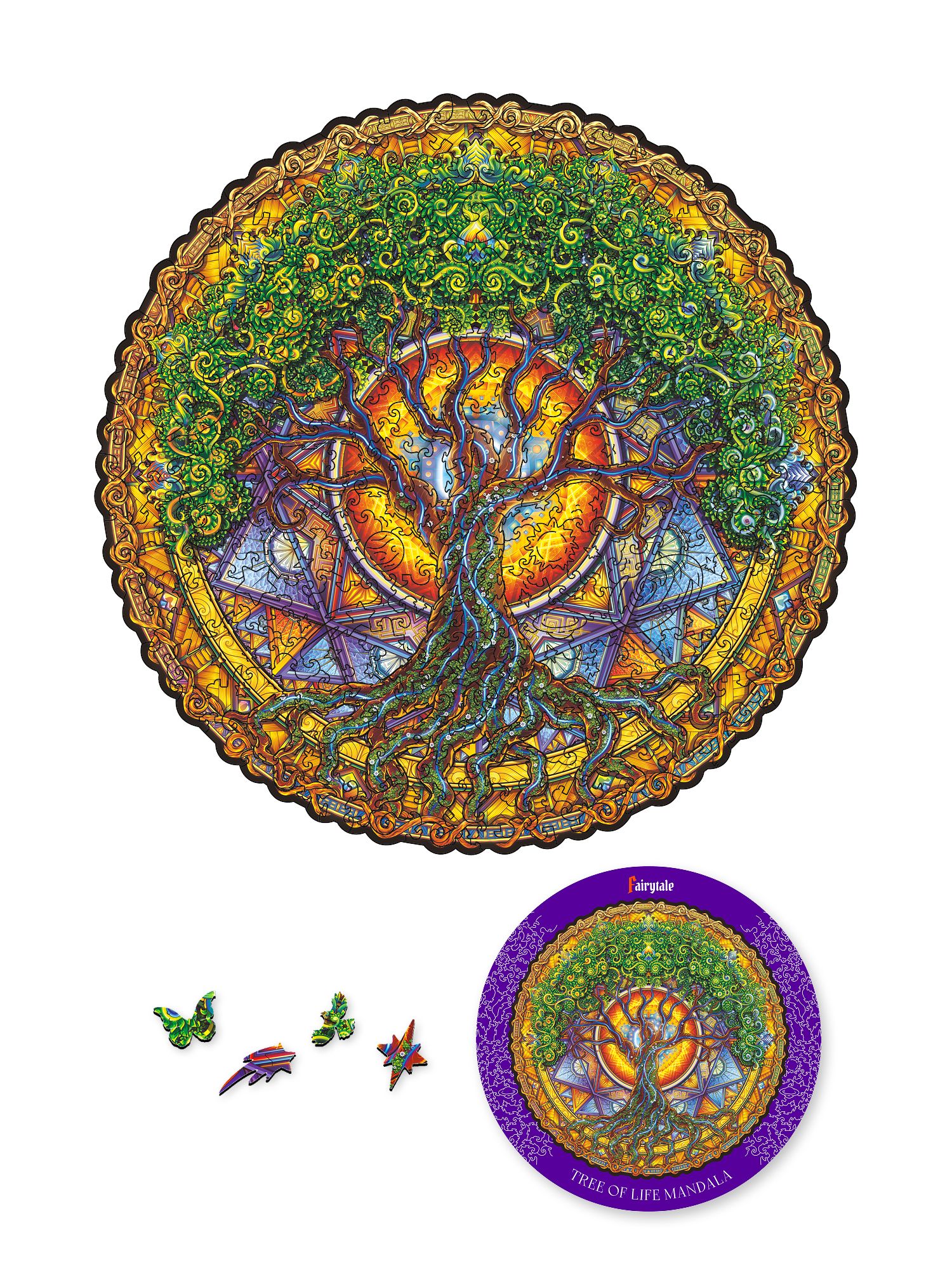 Пазл Мандала «Дерево Жизни»