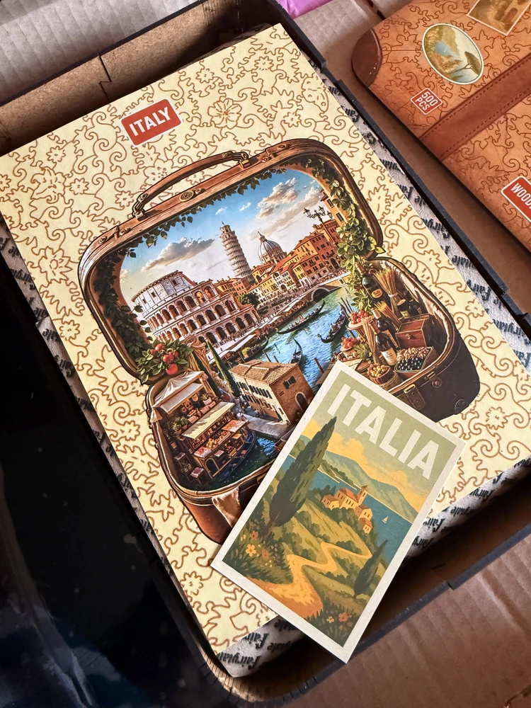 Деревянный пазл - отзыв покупателя