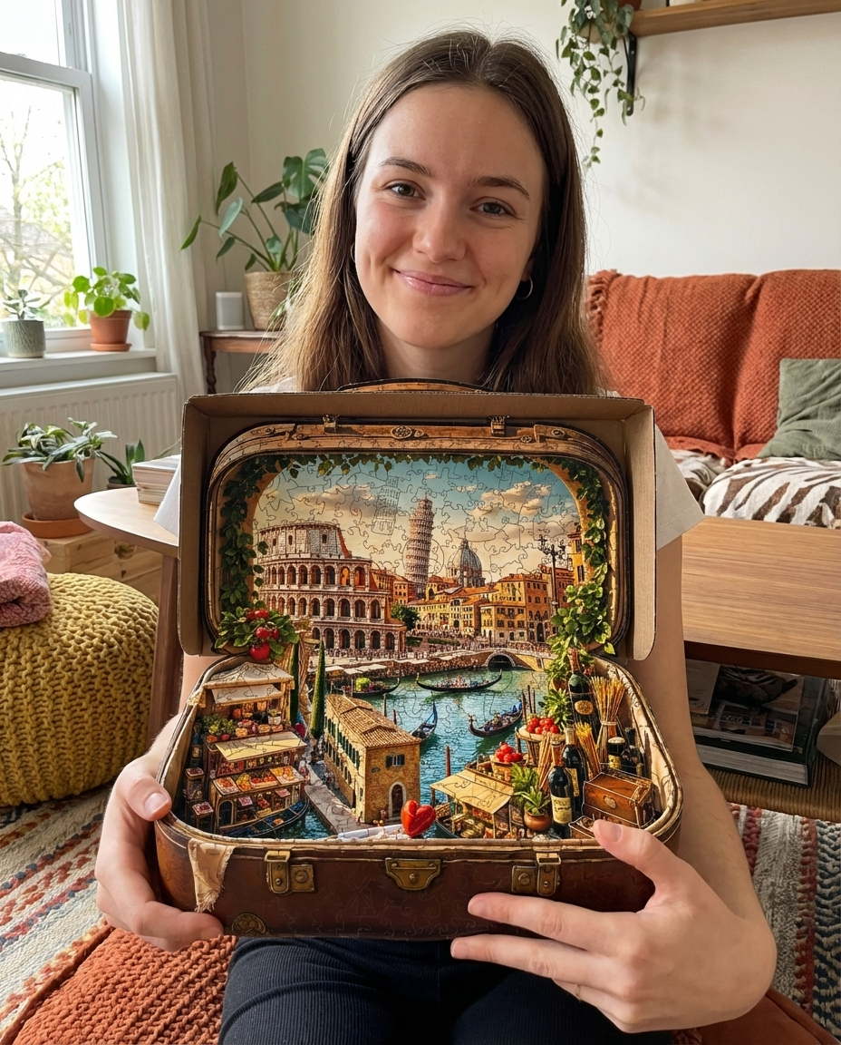 Фото покупателя — Пазл «Италия в чемодане»