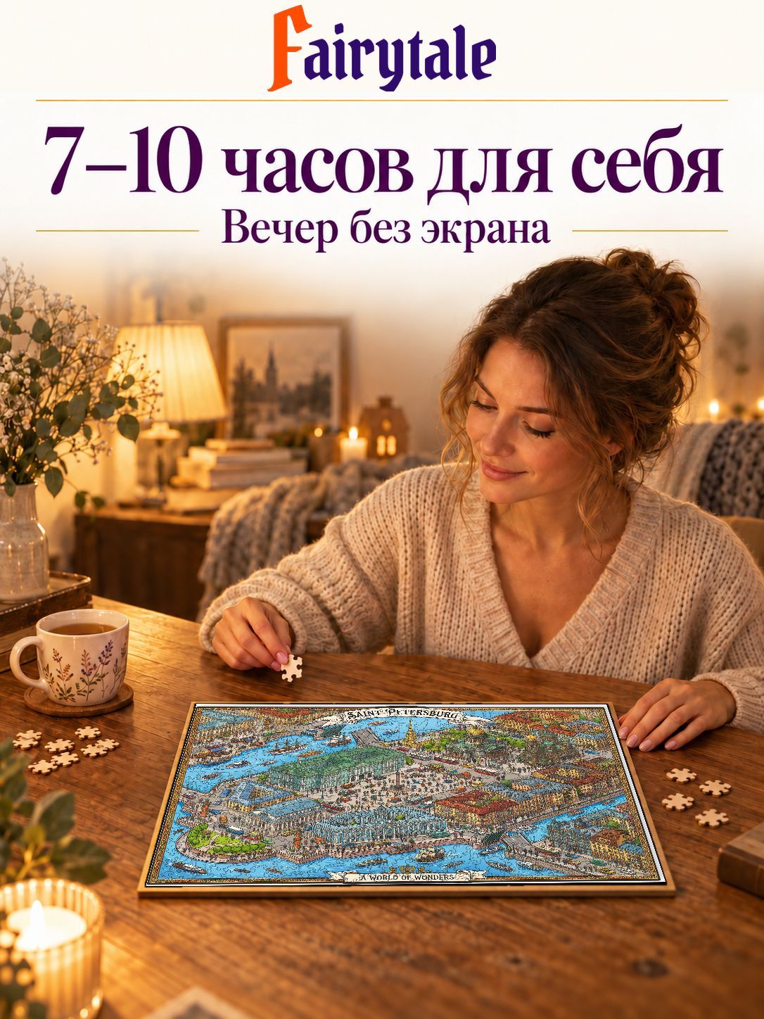 Пазл «Санкт-Петербург. Мир чудес»