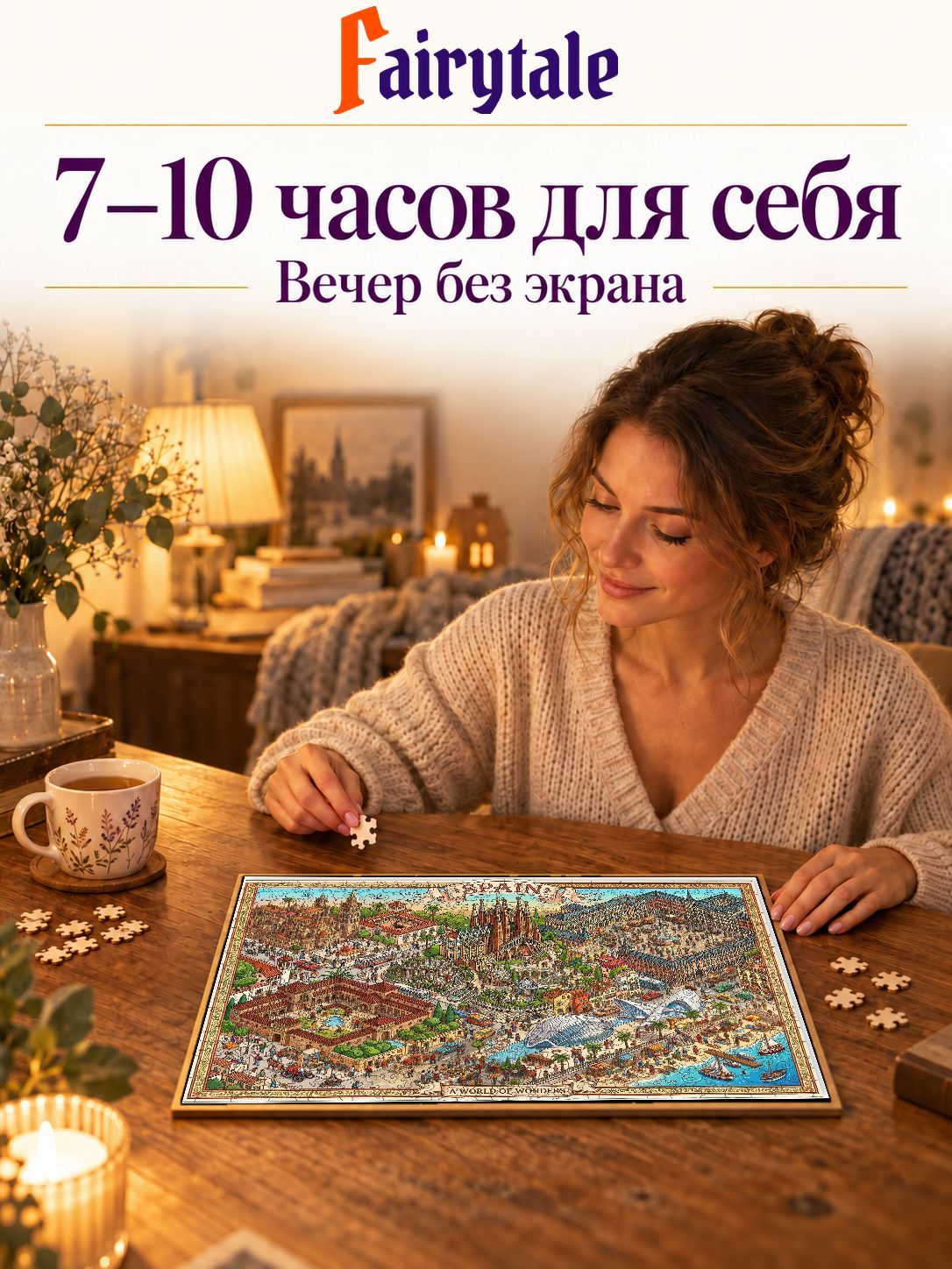 Пазл «Испания. Мир чудес»