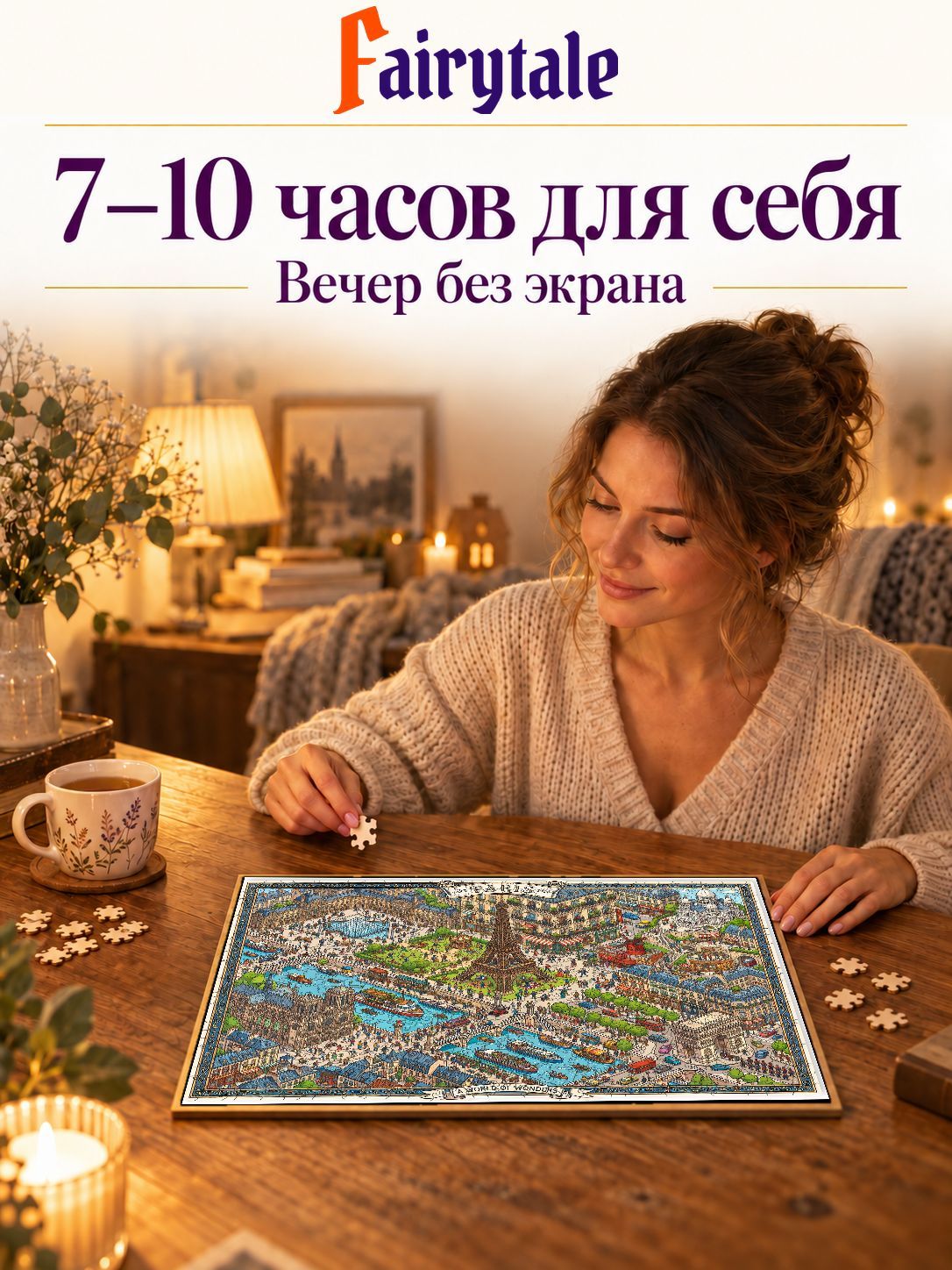 Пазл «Париж. Мир чудес»